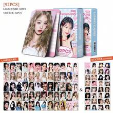 55张/92张/30张 Kpop (Vicky)/SKZ (DO IT)/BABYMONST/AESPA/KATSEYE/DILE/I.VE/TWICE/NMIXX 照片卡收藏套装 - 手工剪贴簿套装，K-Pop BLINK 生日礼物 | 卡套、书签套装、收藏卡、情人节礼物