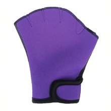 1 par de guantes para deportes acuáticos, guantes de natación de tela de malla transpirable con buena costura, duraderos y resistentes a la decoloración, adecuados para hombres y mujeres adultos para ejercicios y entrenamiento en el agua