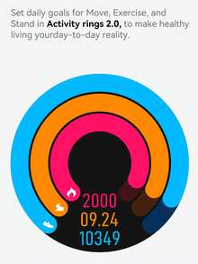 Microwear Reloj inteligente multifuncional, compatible con llamadas inalámbricas/música, recordatorio de SMS, recordatorio de sedentarismo, carátula y fondo de pantalla personalizables, múltiples modos deportivos. Compatible con teléfonos Android e iOS. Unisex - Oro rosa - Ver 4