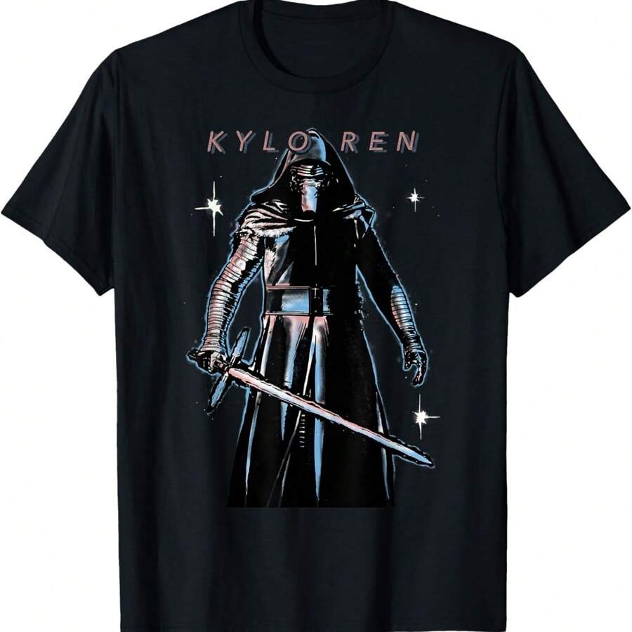 Star Wars The Force Awakens Kylo Ren Portrait T-Shirt.Jpg|Star Wars The Last Jedi Group Collage T-Shirt.Jpg|Star Wars The Mandalorian & The Child Starry Night Style T-Shirt.Jpg|Star Wars The Mandalorian Battle Ready Bounty Hunter T-Shirt.Jpg|Star Wars The Mandalorian Logo The Child Simple Portrait T-Shirt.Jpg|Star Wars The Mandalorian Mando & The Child This Is The Way T-Shirt.Jpg|Star Wars The Mandalorian Mando Tropical Print Helmet T-Shirt.Jpg|Star Wars The Mandalorian Mando And The Child Retro T-Shirt.Jpg|Star Wars The Mandalorian May The 4th Be With You Grogu T-Shirt.Jpg|Star Wars The Mandalorian Neon Mythosaur Left Chest T-Shirt.Jpg - Black - View 1