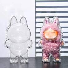 1pc For Labubu; Display Box; Transparent Protective Storage Box; Backpack Hanging Ornament; Labubu Protective Shell Compatible With Labubu