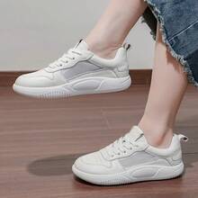 Women Canvas Shoes - 6633 白色牛皮版 - 查看 6