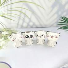 1 Piece, Ceramic Flower Pot Mini Cat Cartoon Cute Potted Plant Desktop Potted Cat Potted DIY Desk Decoration Children's School Gift