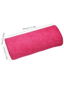 1 件装美甲手垫，基本款舒适美甲工具 - 玫紅色 - 查看 3