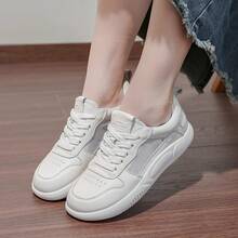 Women Canvas Shoes - 6633 白色牛皮版 - 查看 3