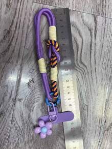 1pc Colorful Knotted Flower Fashion Anti-Lost Detachable Phone Lanyard