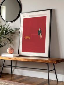 1pc Unframed, Fleabag Poster, Minimalist Movie Poster, Wall Art Print, Printable Wall Art, Movie Print, Gift Idea - Multicolor - View 3