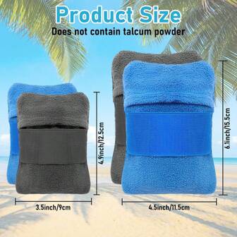 Outdoor Beach Sand Removal Bag Sand Remover For Sand Removal Beach Holiday Camping Remove Sand Dust Towel Scrubby Towel