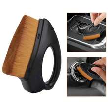 cepillo para detalles de neumáticos de coche, aplicador de brillo de neumáticos de fibra sintética, limpiador de neumáticos portátil, herramienta de limpieza Interior de coche FRL9 - A - Ver 12