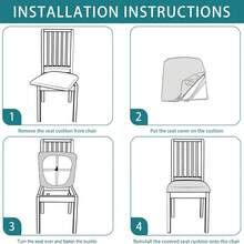 [4pcs Stretchy Chair Covers] 4pcs Stretchy Solid Color Brushed High Elasticity Chair Covers   Soft Comfortable Retro Style Slipcovers With Adjustable Ties For Dining Chairs, Office & Home Decor   Hand Wash Only