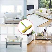 أداة تنظيف النوافذ 2 في 1 ، منظف نوافذ وسطح المنضدة مع مقبض ألمنيوم، شمواة وإسفنجة تنظيف يدوية سهلة الاستخدام، مناسبة للنوافذ والزجاج والسيارات والحمامات والمطابخ، مستلزمات تنظيف