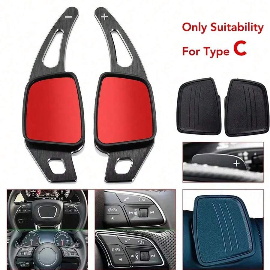 方向盘换挡拨片适用于奥迪A3/S3改款A5 S5 2017 A4 B9 Q7 2016-2017 TT TTS 延长变速箱