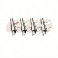 通用縫紉卷邊器腳底盤組 - [3-10mm] - 寬邊壓力腳、縫紉機壓腳器縫腳、家用工業型彎曲卷邊器腳 - 銀色 - 查看 8