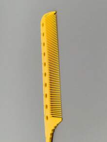 沙龙专用尖尾梳，造型发梳，婚纱店和美容院梳子，女士造型发刷 - 黃色 - 查看 4