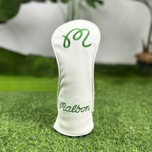 白色高尔夫球杆保护套、高尔夫配件和由防水材料制成的保护套为您的高尔夫球杆提供最佳保护。