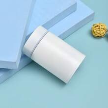 1pc 304 Stainless Steel Vacuum Insulated Tumbler Bottle, Portable Cute Mini Pocket Cup For Nest Soup/Breakfast, Unisex Design, Student Use Back To School