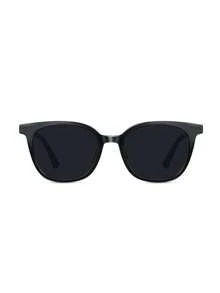 Retro Frame, Small Frame, Fashionable Glasses For Both Men And Women, Classic Plastic, Outdoor Travel, Beach Vacation, Casual Decoration - Black - View 7