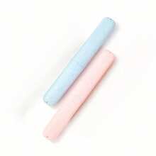 1/2/4 piezas Estuche de viaje para cepillo de dientes - Mantiene el cepillo de dientes talla grande higiénico, conveniente para viajar, diseño de material, múltiples colores para satisfacer las necesidades de moda personal