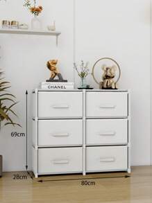 Tragbarer Würfel Aufbewahrungsschrank, multifunktionale Garderobe mit Schubladen, frei stehender Aufbewahrungsschrank für Schlafzimmer, Wohnzimmer, Küche, Heimdekoration, Herbstdekoration, Weihnachtsgeschenk