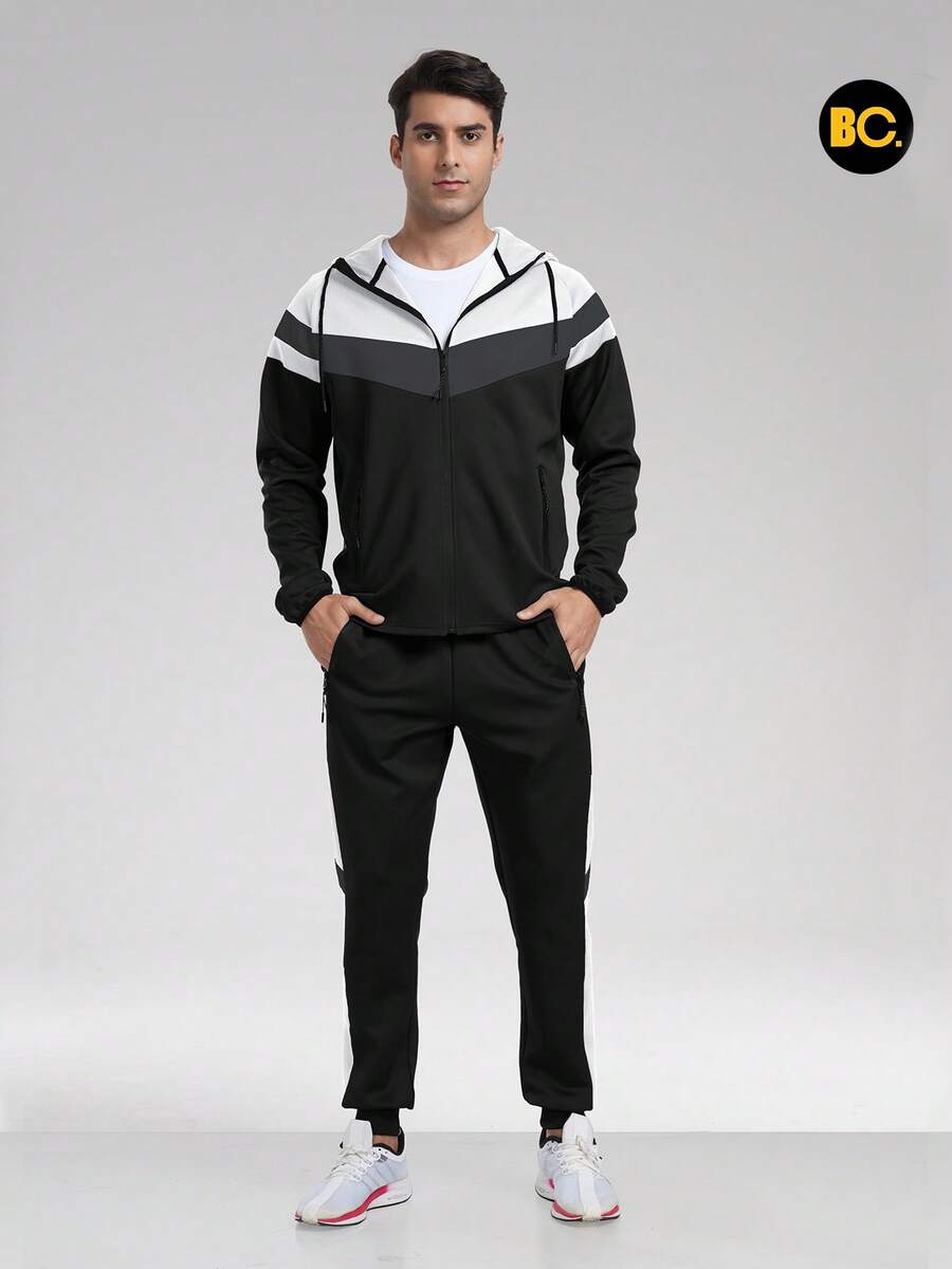 Big City Men Sports Sets - 黑色 - 查看 1