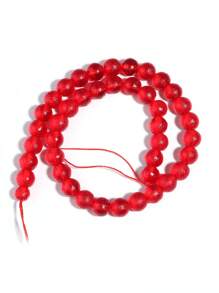 6/8/10mm Natural Round Loose Beads, DIY Bracelet Necklace Jewelry, Suitable For Couples Bracelets, Phone Chain, Key Chains, Findings
