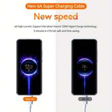 Cable de carga turbo USB a Tipo-C de 120W/67W compatible con Xiaomi 15/14/13/12/11/10 Ultra, compatible con Redmi K80/K70/K60 Note14/13/12 Turbo 4/3/2, compatible con POCO X7/M7/F6, compatible con iPhone15 16, Nanlens, Power Delivery, carga USB compatible con iPhone 16, 16 Pro Max, 15, 15 Plus, 15 Pro, 15 Pro Max, compatible con Redmi, compatible con OnePlus Tipo C, cargador