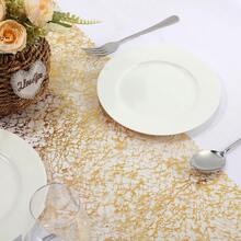 1/6/3 件银色亮片闪光桌旗，金属纱布装饰，适用于派对、婚礼、生日活动 - 彩色 - 查看 17