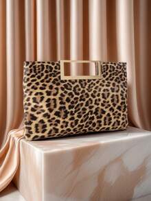Sac à main imprimé léopard, sac à bandoulière à chaîne, sac à rabat imprimé léopard de grande capacité et . Convient pour les déplacements quotidiens ou les sorties des femmes, également adapté pour les fêtes, les mariages, les bals, les dîners/banquets de gala. Peut être assorti avec des robes de mariée, des robes de soirée, des robes de bal, des robes d'anniversaire, etc. Sac imprimé guépard, retour de l'imprimé léopard, nouveau sac imprimé tigre pour l'automne/hiver, indispensable pour les femmes. - Multicolore - Voir 2