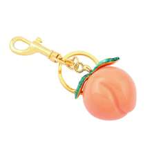 rongji jewelry Pfirsich Anhänger Schlüsselanhänger für Frauen Mädchen Geldbörsen Taschen Handtaschen Accessoires Schmuck Rucksack für Schule