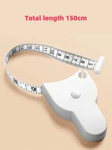 1 件可伸缩身体测量卷尺 - 适用于腰部、胸部和大腿的软塑料健身测量带，带皮带夹，易于读取，适合家庭和健身房使用，腰围卷尺|可伸缩卷尺|耐用塑料结构 - 彩色 - 查看 8