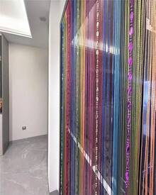 100cmX200cm Decorative Door String Curtain Beads Wall Panel Fringe Window Room Divider Blind For Wedding Coffee House Parts Door Divider Beads Tassel Screen Decoration (Colorfull 25) - Colorful 25 - View 3