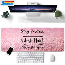 精准表面，激励型加长游戏鼠标垫 - 防滑，仿皮桌面垫，适用于学生和办公室，学习用品，返校季桌面配件，办公用品，办公桌配件，鼠标垫，桌面鼠标垫 - 彩色 - 查看 3