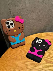 Sanrio 1PC Sanrio 3D Digital Phone Case, Hello Kitty Phone Case, Cute Cartoon Decorated Phone Case, Anti-Fall Phone Case, Full Series IPhone12/13/14/15/16/17 Phone Case, Galaxy Phone Case, A15 Phone Case, G S24 Ultra Phone Case, A15, A35, A55, Galaxy S22/S23/S24/S2, Thanksgiving And Valentine's Day Surprise