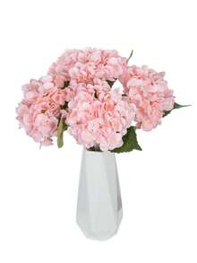 1/3 件人造花康乃馨花束绣球菊花情人节礼物生日派对装饰婚礼花篮新娘手捧花家居装饰餐厅卧室窗台花瓶装饰新年装饰户外花园开学季