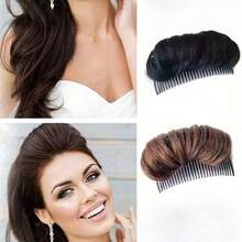 1pc Invisible Fluffy Volume Lift Hair Clip ,Hair Styling Kit Hair Accessories - Multicolor - View 12