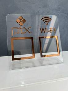 Pix Display Board Table Counter PIX And WI-FI - 水晶與青銅 - 查看 1