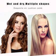 Rainbow Bristle Brush And Tail Comb With Plastic Fork Comb For Horses - Black - View 7