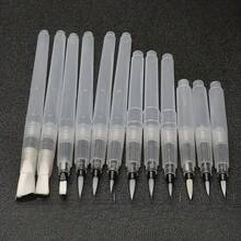 12支装水溶性固体水彩软毛画笔，大容量储水笔，适合初学者，易于使用和补充颜料。 - 彩色 - 查看 3