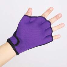 1 par de guantes para deportes acuáticos, guantes de natación de tela de malla transpirable con buena costura, duraderos y resistentes a la decoloración, adecuados para hombres y mujeres adultos para ejercicios y entrenamiento en el agua