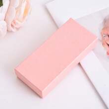 1pc Watch Box With Sponge Lid And Bottom, Jewelry Gift Box For Birthday Present