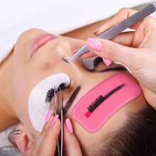 Eyelash Extension Complete Kit: Professional Mannequin Head Training Eyelash Extension Exercise Beauty Cosmetologist Supplies Tools For Beginners - Multicolor - View 3