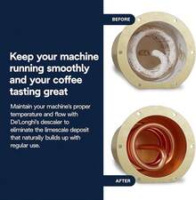 Líquido descalcificador universal, cafeteras superautomáticas, 500 ml, ecológico y eficiente, compatible cafeteras modelos ECAM \/ - 16,9 onzas líquidas (paquete de 1) - Ver 1