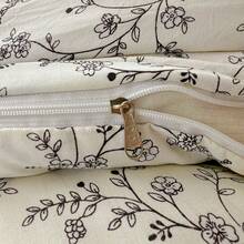 1 件清爽印花羽绒被套，适用于卧室、宿舍、旅行、所有季节，可机洗，不含棉被/填充物，带角带 - 彩色 - 查看 11