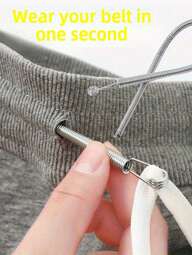 Effortless Threading Tool, Suitable For Various Needle And Thread Activities, Family Sewing Tool, Cord Garter, Flexible Threading Tool, Multi-Purpose Elastic Band Waist, Cord Webbing Auxiliary Device Spring Eye Threading Device