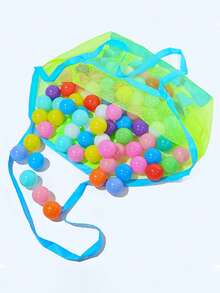 حقيبة محمولة سريعة التجفيف قطعة واحدة ، حقيبة شاطئ خفيفة الوزن من الشبك ، سلة أدوات استحمام شبكية قابلة للتعليق ، مناسبة للسفر والسباحة والرياضة والنادي الصحي والتخييم والتسوق وسكن الكلية