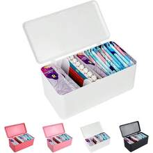XHWWQPad And Tampon Organizer For BathroomSanitary Napkin Holder Pad And Tampon Organizer For Period Sanitary Napkin Storage Container White3i2o