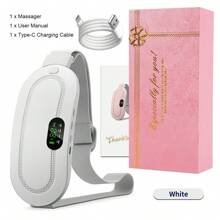 Menstrual Period Stomach Pain Heating Pad For Cramps With 3 Heat Levels And 4 Vibration Massage Modes For Women And Girls Gifts Cramps Heating Pad Portable Electric Fast Heating Belly Wrap Belt