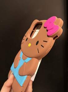 Sanrio 1PC Sanrio 3D Digital Phone Case, Hello Kitty Phone Case, Cute Cartoon Decorated Phone Case, Anti-Fall Phone Case, Full Series IPhone12/13/14/15/16/17 Phone Case, Galaxy Phone Case, A15 Phone Case, G S24 Ultra Phone Case, A15, A35, A55, Galaxy S22/S23/S24/S2, Thanksgiving And Valentine's Day Surprise