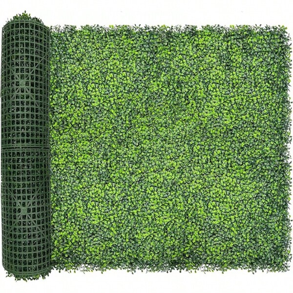 Artificial Grass Wall Background, Boxwood Imitation Green Wall Panels, Suitable For Interior Wall, Green Plant Wall, Garden And Indoor And Outdoor Plant Wall Decoration