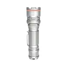Lenovo R5 Strong Light Flashlight Telescopic Zoom 5000 MAh Long Battery Life 5 Gears Rainproof And Drop-Proof Durable Portable Emergency Lighting High Power LED Wick Non-Slip Grip Outdoor Explorer Home Artifact